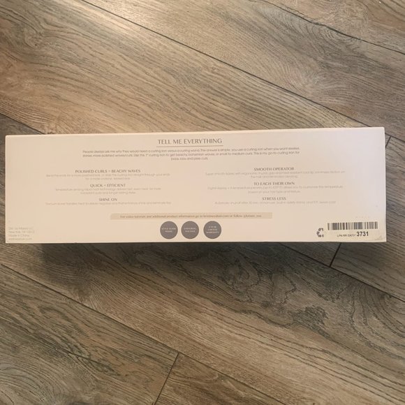 NEW KRISTIN ESS HAIR TITANIUM CURLING IRON 1" - Picture 3 of 8